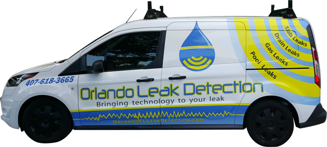 Water Leak Detection Service in Clermont FL - Orlando Leak Detection  - work-van2