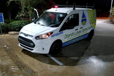 Orlando leak detection van